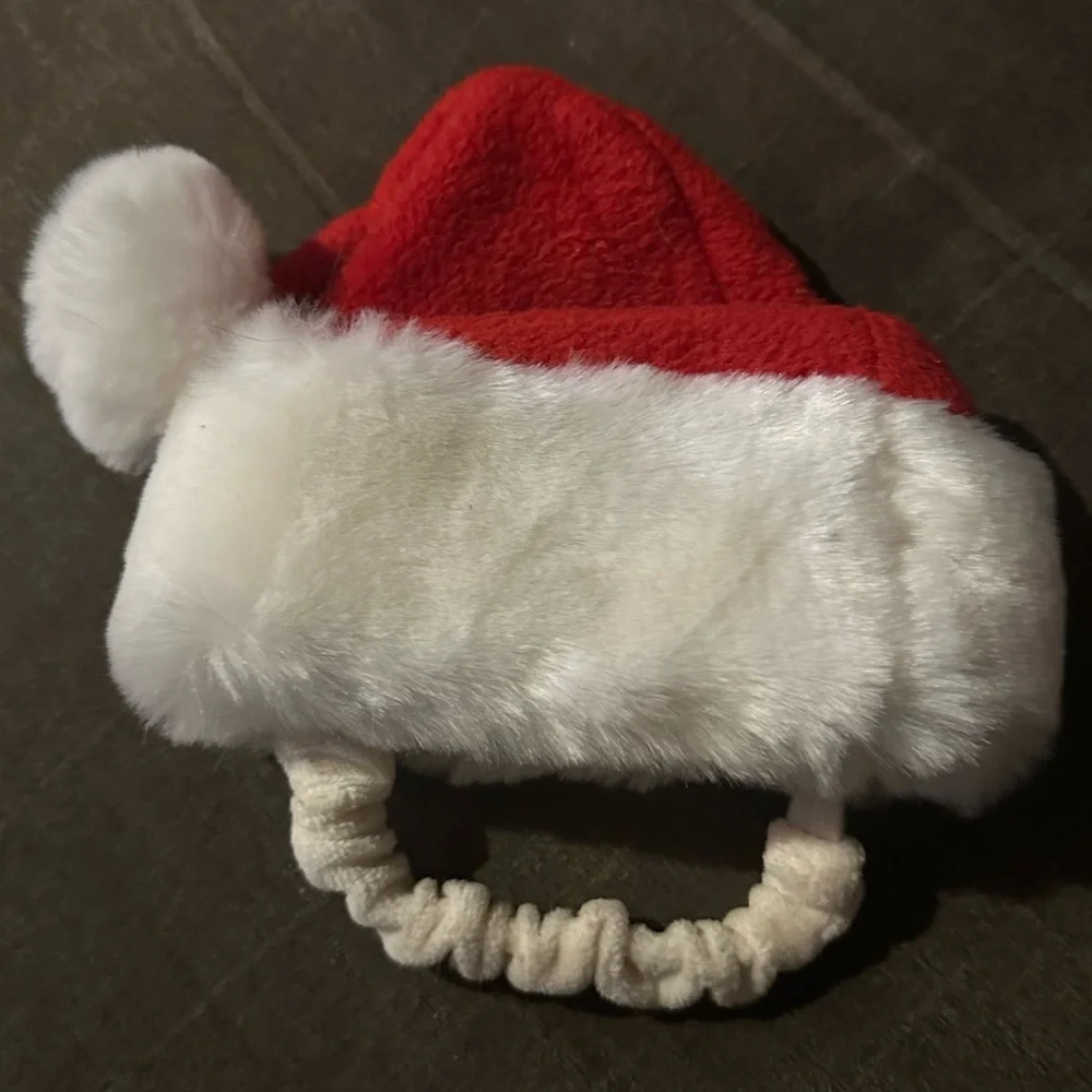 Old Navy Red and White Pet Santa Hat